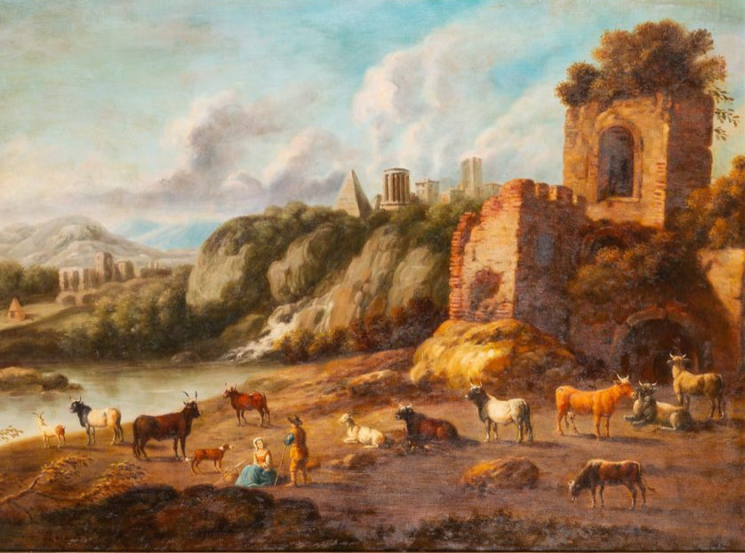 Italian School '17th-Century Italian School Old Master Painting'