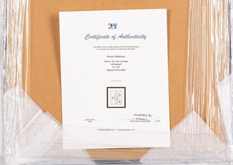 Henri Matisse, Verdure - Oranges