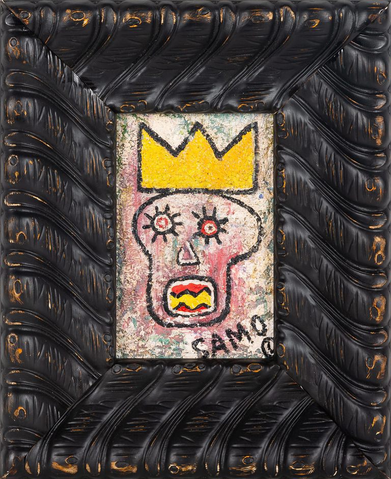 JMB (SAMO) Painting Postcard Size