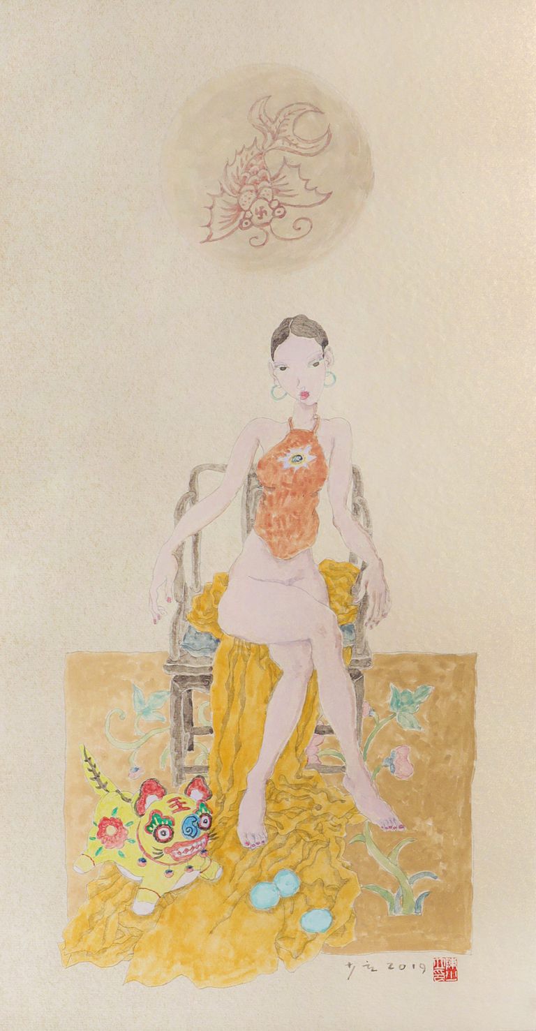 Shaoli Chen - Nude Girl 41