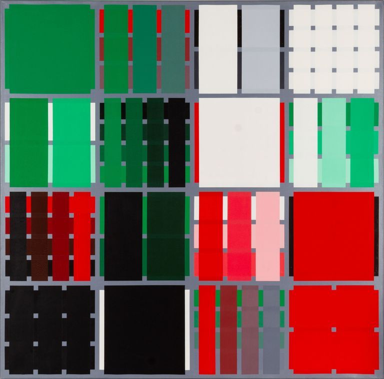 Kreuze 16 grau (1–4)