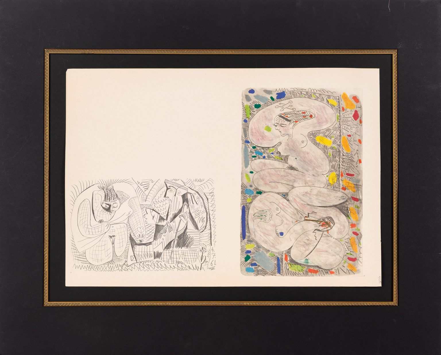 Limited Edition Lithograph  "Les Dejeuners'' Series