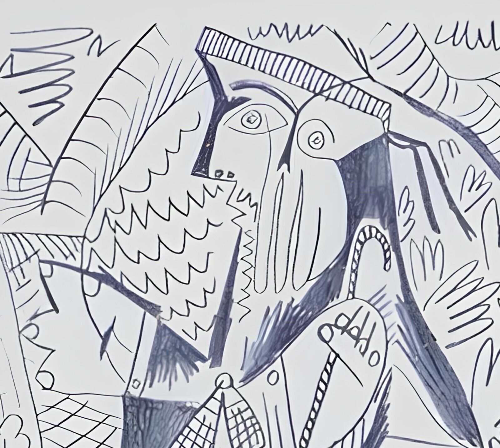 Limited Edition Lithograph  "Les Dejeuners'' Series