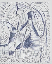 Limited Edition Lithograph  "Les Dejeuners'' Series