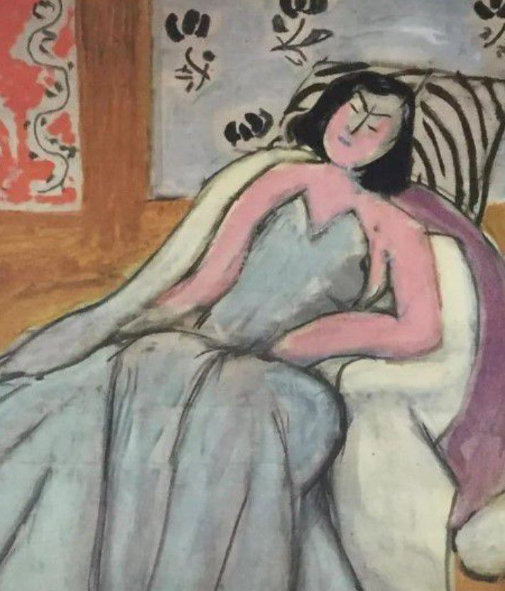 Limited Edition Lithograph "Young Woman in the Pelisse" After Henri Matisse