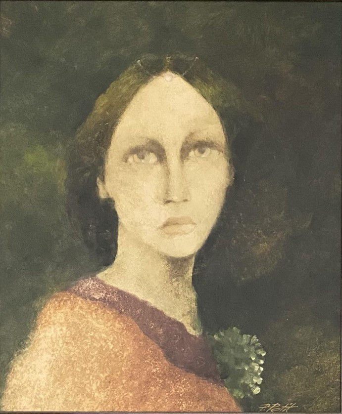 P. Petit  'Portrait of a woman'