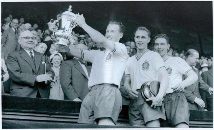 Nat Lofthouse Bolton Wanderers Signed Limited Edition Photograph