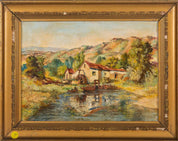 Manuel Ferreira, "Landscape with watermill"