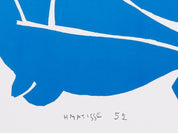 Henri Matisse Blue Nude 1952 Serigraph Signed In The Plate