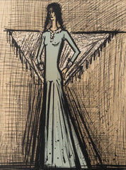 Bernard Buffet, 'Micaëla' - Print