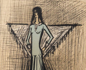 Bernard Buffet, 'Micaëla' - Print