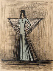 Bernard Buffet, 'Micaëla' - Print