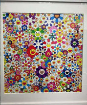 Takashi Murakami 'Flower blossoming' Original Limited Edition Hand-signed Print