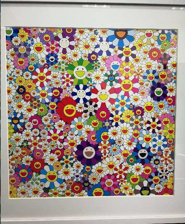 Takashi Murakami 'Flower blossoming' Original Limited Edition Hand-signed Print