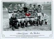 Harry Gregg & Bill Foulkes Signed Photograph