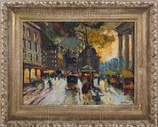 Andre Masset, 'French street Scene'