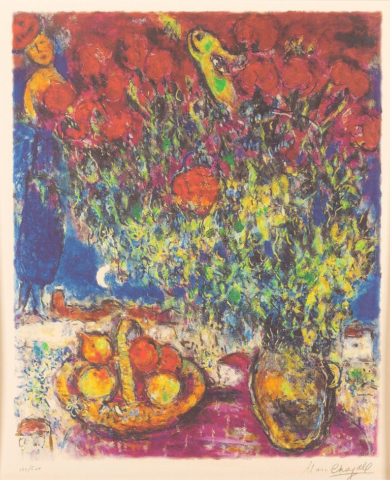 After Marc Chagall, Limited Edition Lithograph