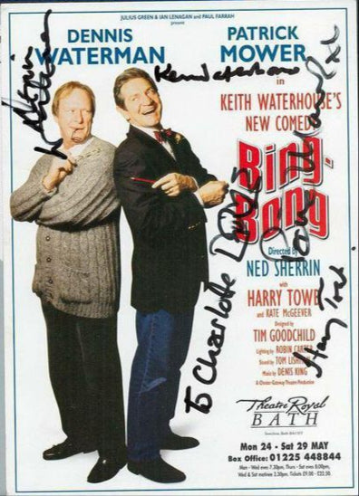 Theatre Collection – 50 Signed Bath Royal Flyers Featuring Tom Baker & More