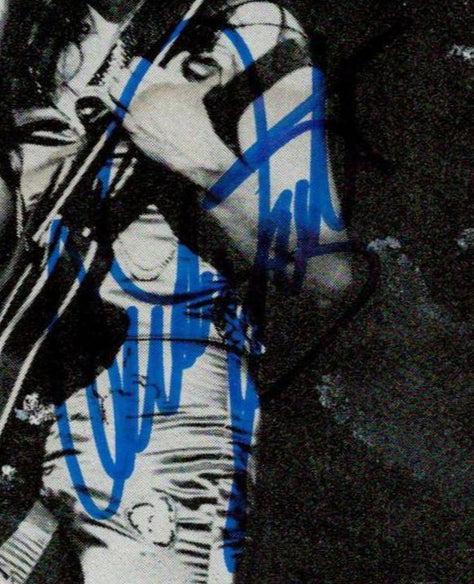 Andy Scott Signed 5x4 Vintage Black & White Newspaper Photo – Sweet Guitarist