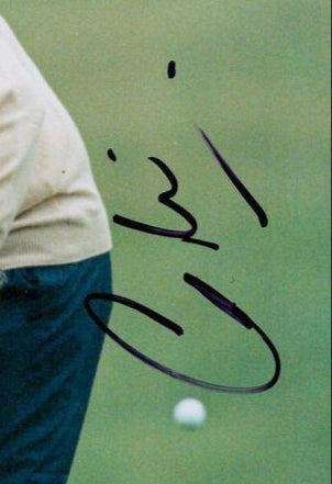 Colin Montgomerie Signed 10x8 Colour Photograph
