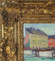 René Mélon " 1943, Le Pont De Commerce"