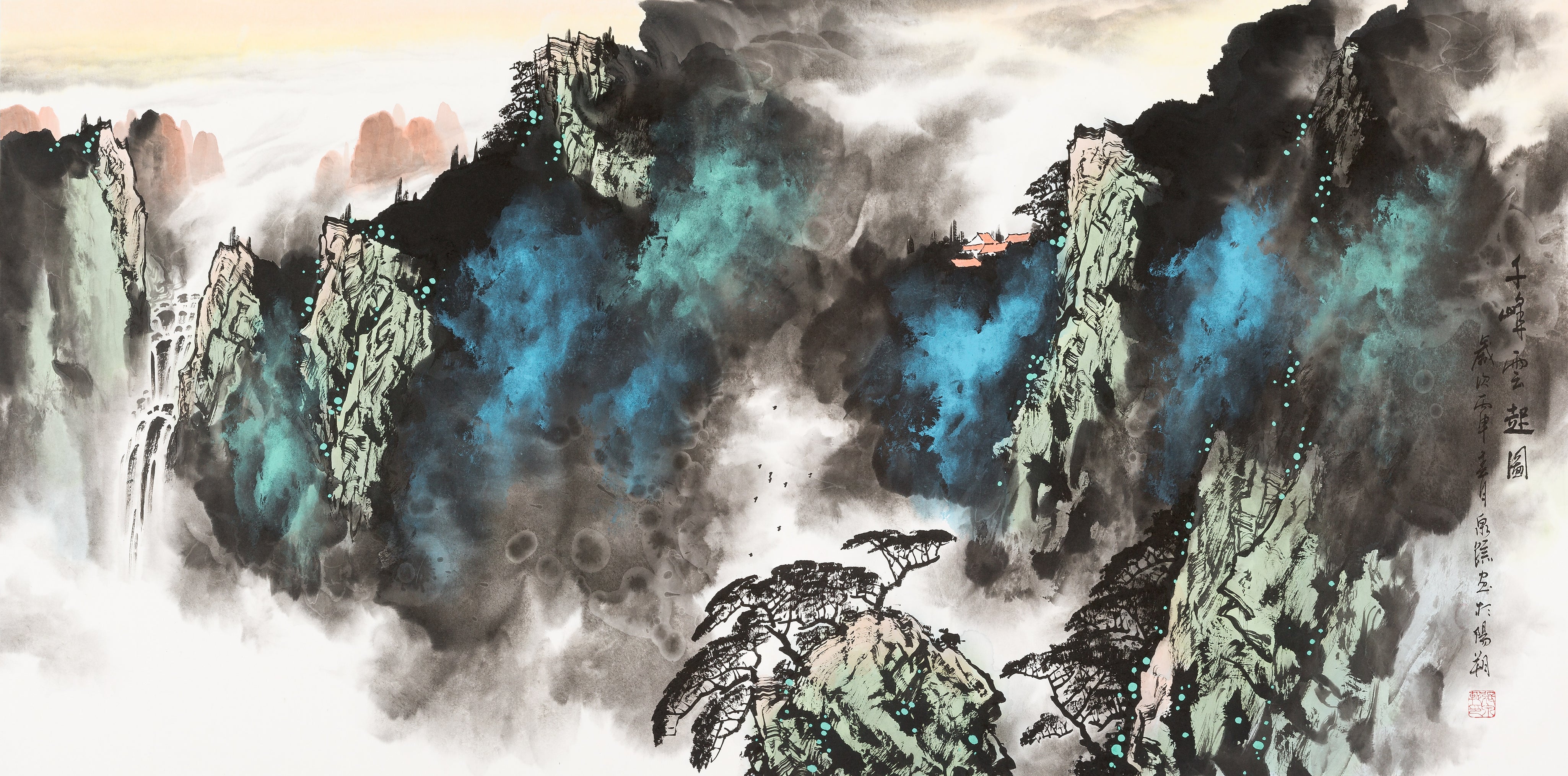 Thousands of Peak Clouds