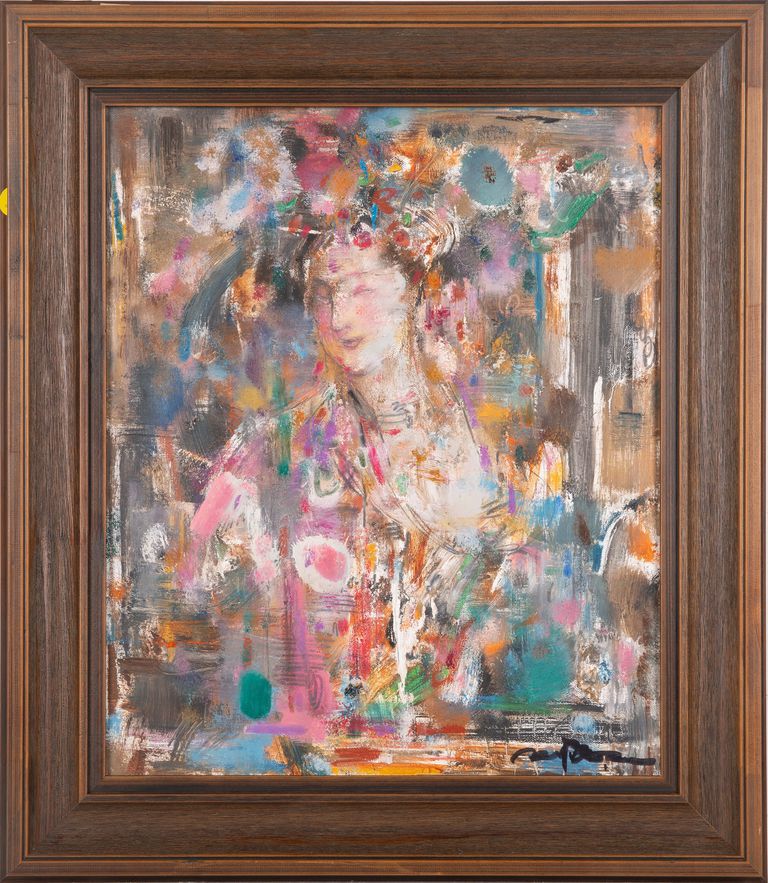 Jianjian Xing, Oil on canvas17