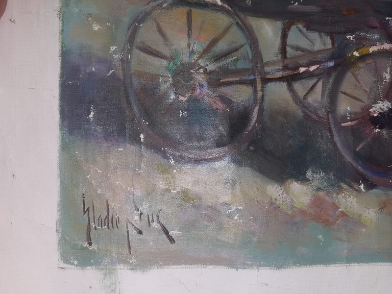 Eladio Duch Mosteiro 'Horse Carriage'