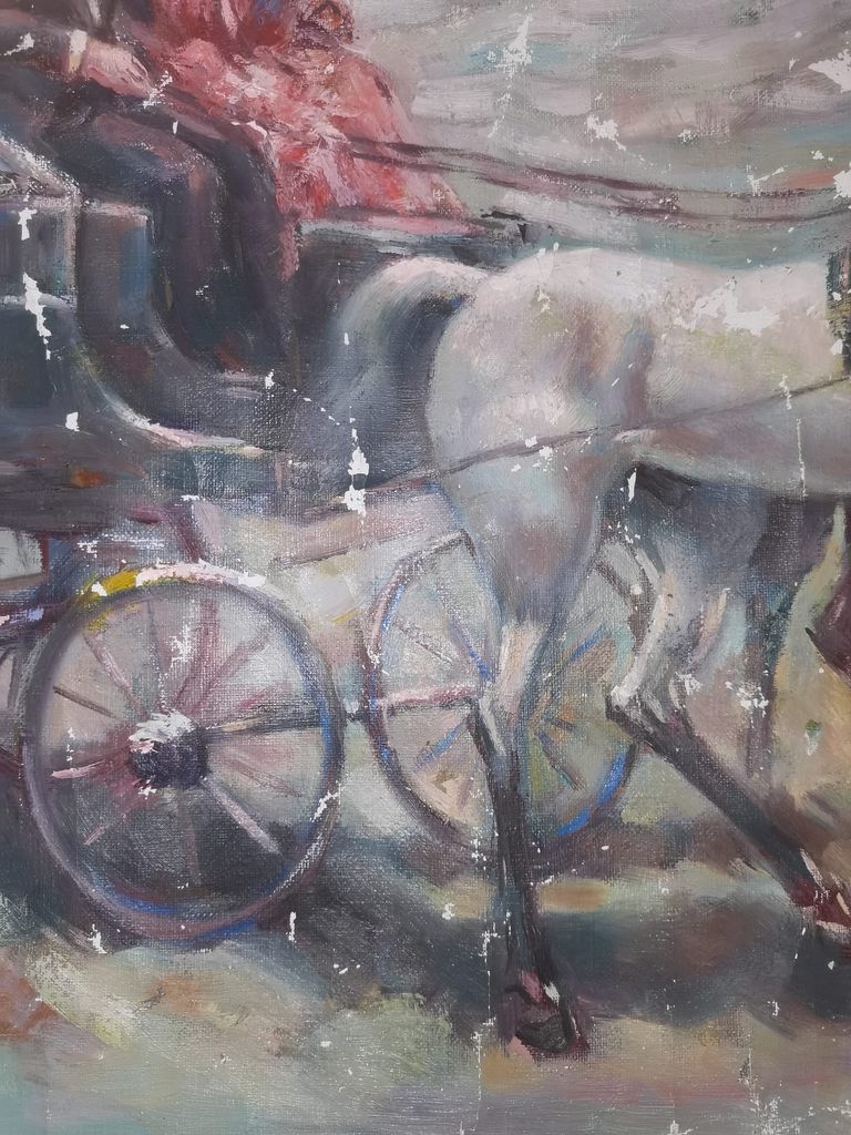 Eladio Duch Mosteiro 'Horse Carriage'