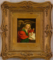 (After) Domenico Zampieri, Il Domenichino, Meissen Porcelain Plaque