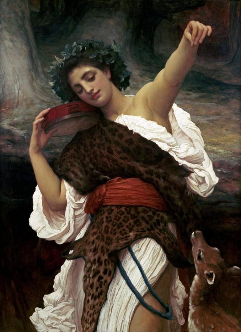 Lord Frederic Leighton – (After) 'Bacchante'