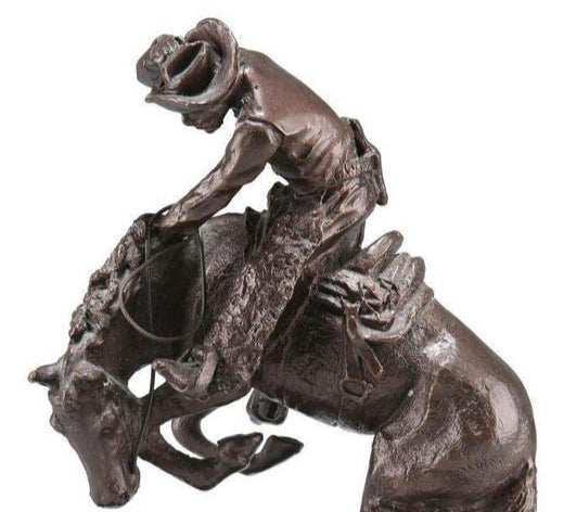 After Frederic Remington – "Rattlesnake" Bronze Sculpture
