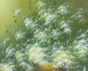 Mid-Century Floral Painting