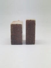 Wu Putang (1922–1966) and Law Fui (1905–1981) Shoushan Stone Seal