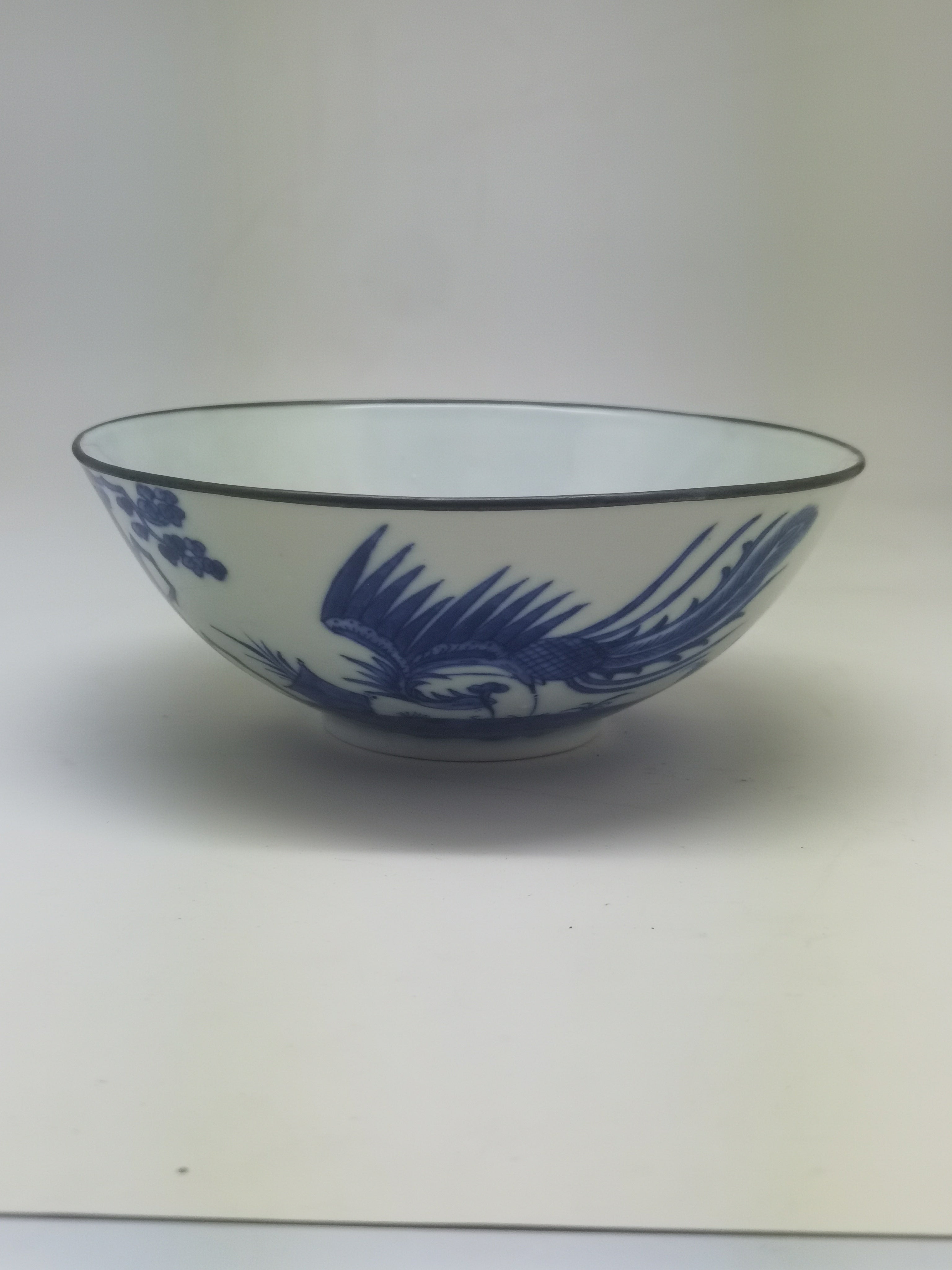 19th Century Vietnamese Blue and White Porcelain Bowl