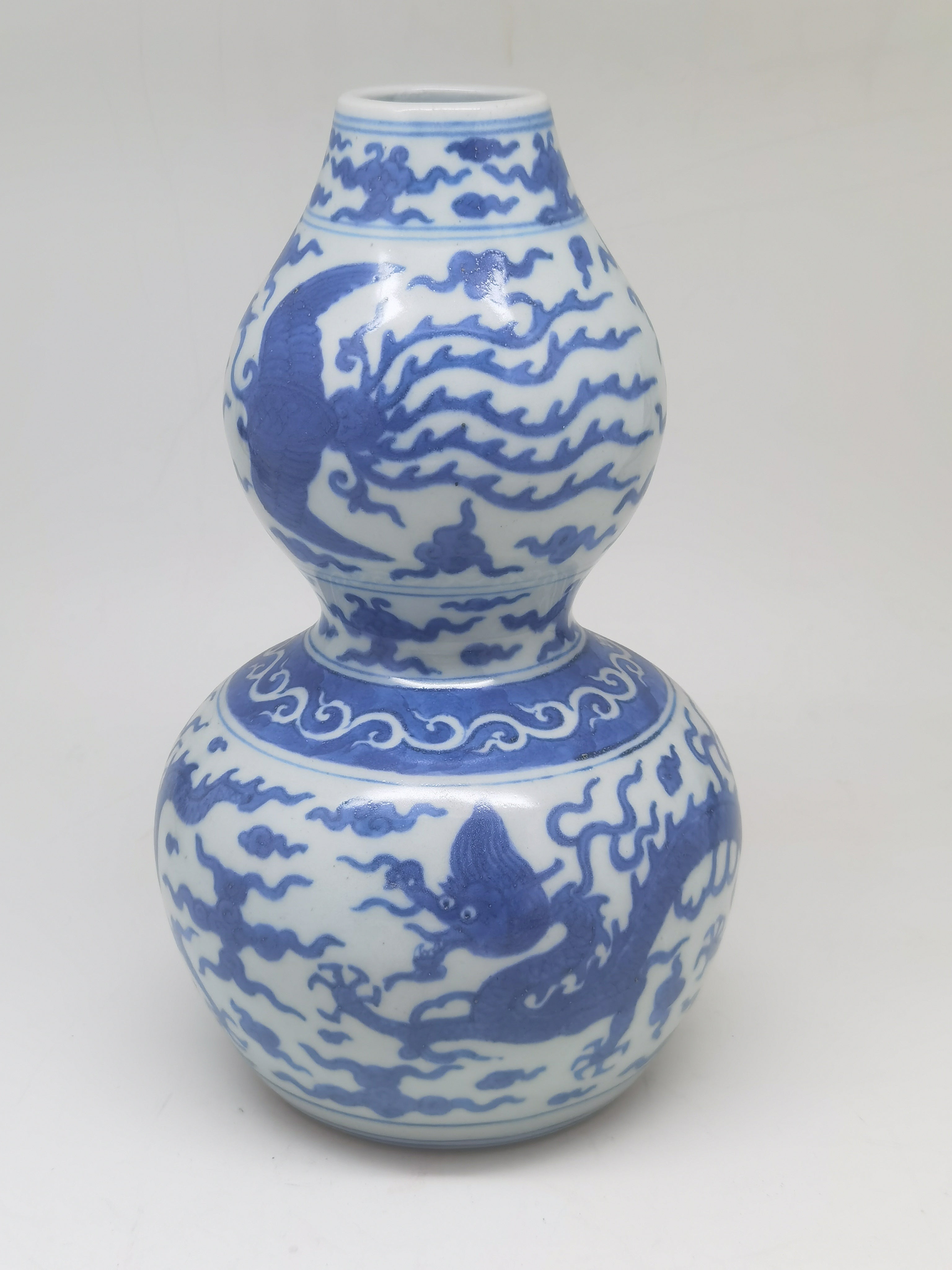 Jiajing Period Ming Dynasty Chinese Double Gourd Vase