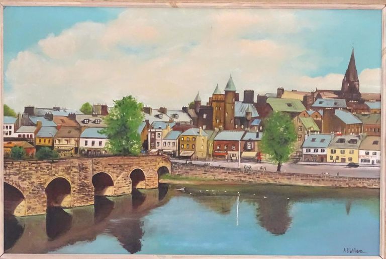 A. B. Williams, 'A Continental Townscape'