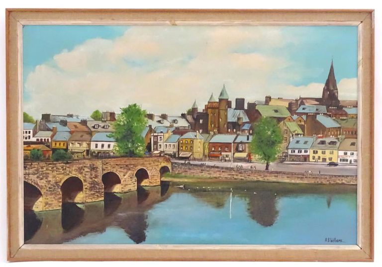 A. B. Williams, 'A Continental Townscape'