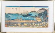 Traditional Japanese painting on paper