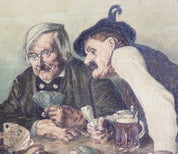 W. Krickel "The Card Players'