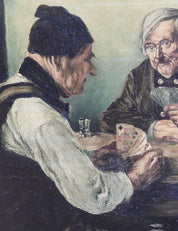 W. Krickel "The Card Players'