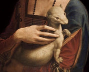 Old Masters Print - After Leonardo Da Vinci "Lady With An Ermine"