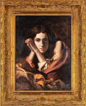 After Charles Landelle, "Femme Pensive"