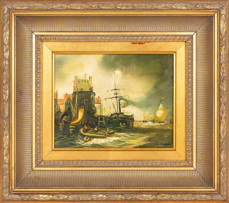 George Bingham, Nautical scene