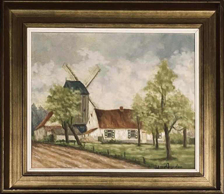 Julien. van Langenhove 'Farm view'