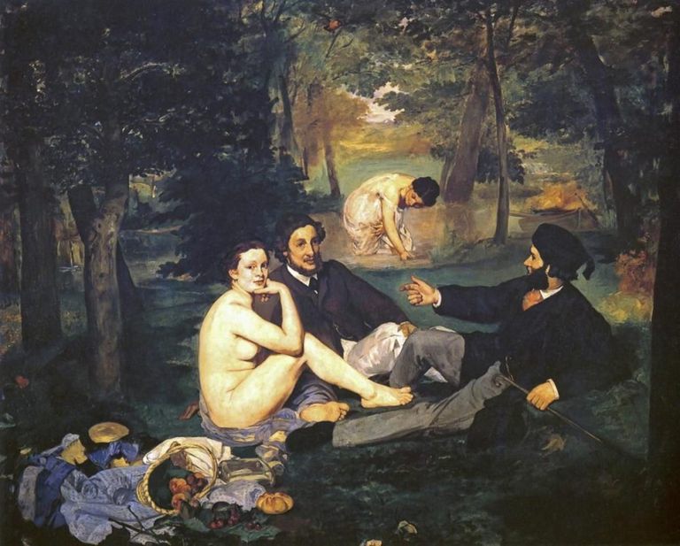 Giclée Print After Edouard Manet "Luncheon on the Grass"