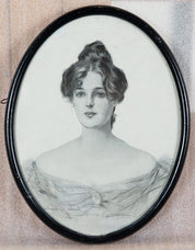 Antique Portrait of a 19th century Lady
