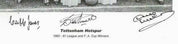 Cliff Jones, Bobby Smith & Dave Mackay Signed 16x12 inch Tottenham Hotspur 1960/61 League &amp; FA Cup Winners Print