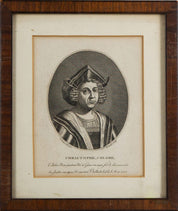 18th Century Antique Print Francois Bonneville Christopher Columbus