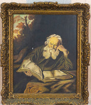 Antique Portrait after Gerrit Dou, 'Man Reading'